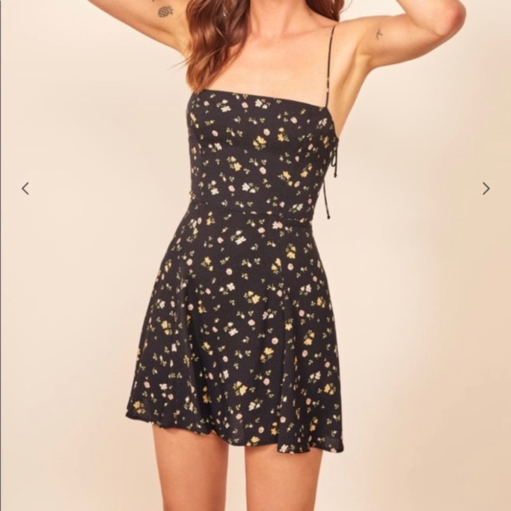Reformation Sarah Floral Mini Dress Sz. 4